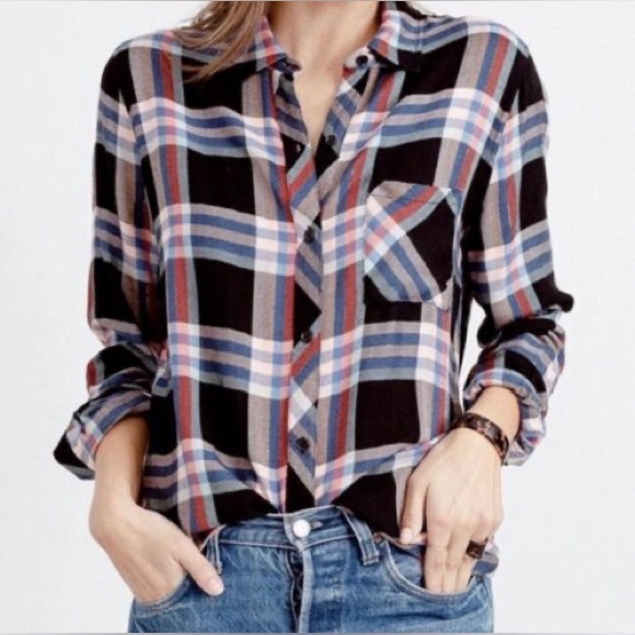 Rails Hunter plaid shirt.  Size XL.  NWT. - Picture 2 of 5